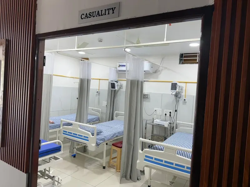 ICU & Casualty at Mahika Multispeciality Hospital, Guntur