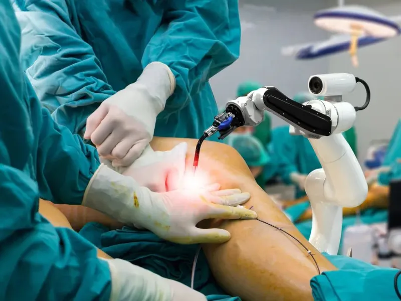 Robotic assisted joint replacement surgery at Mahika Multispeciality Hospital, Guntur